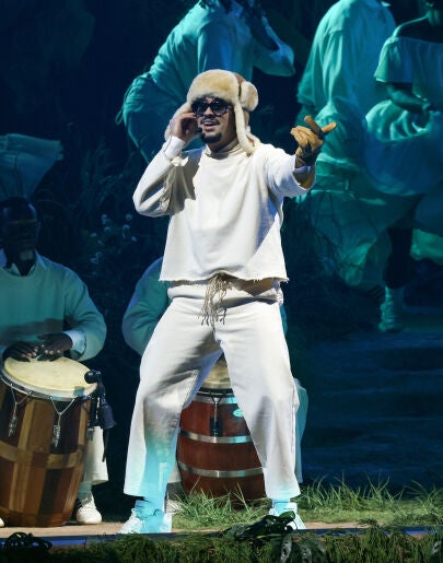 Bad Bunny, en uno de los conciertos de la residencia 'No me quiero ir de aquí' en Puerto Rico.
