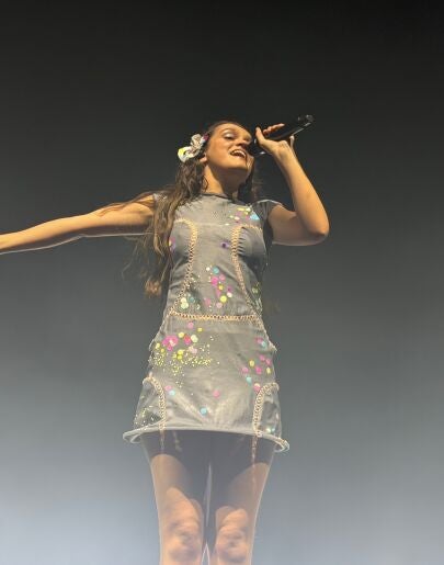 Amaia, en el concierto del Roig Arena de Valencia.