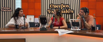 Silvana Estrada, en el estudio de Cuerpos especiales Silvana Estrada, en el estudio de Cuerpos especiales