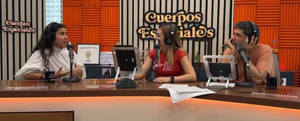 Silvana Estrada, en el estudio de Cuerpos especiales Silvana Estrada, en el estudio de Cuerpos especiales