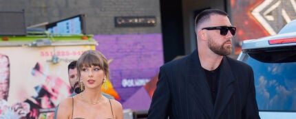 Taylor Swift y Travis Kelce en mayo de 2026