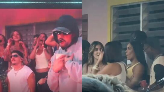 Ansu Fati, uno de los famosos que estuvieron en La Casita de Bad Bunny en el quinto concierto de Madrid