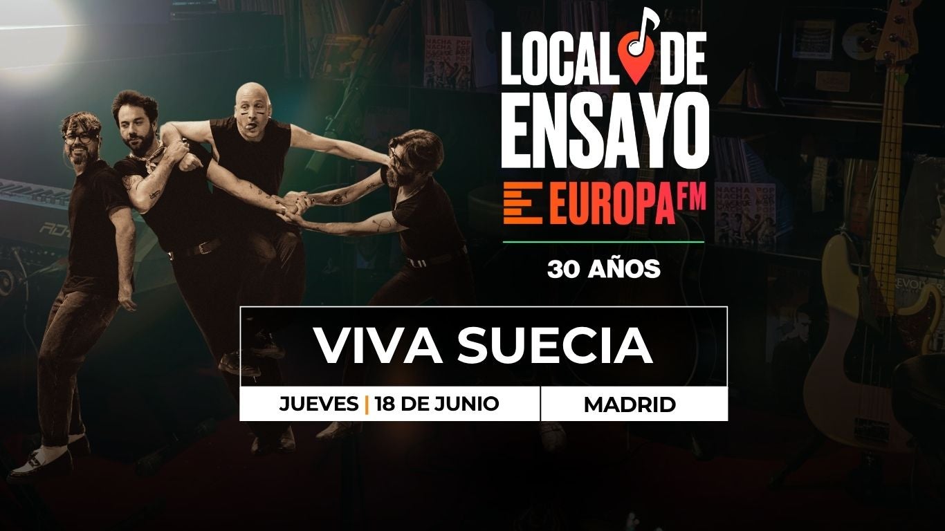 Viva Suecia, nuevo artista en Local de Ensayo Europa FM Viva Suecia, nuevo artista en Local de Ensayo Europa FM