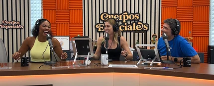 Nia con Eva Soriano y Nacho García Nia con Eva Soriano y Nacho García