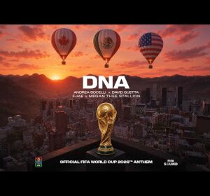 La portada de 'DNA', el himno del Mundial de Andrea Bocelli, EJAE y David Guetta La portada de 'DNA', el himno del Mundial de Andrea Bocelli, EJAE y David Guetta