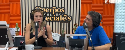 Eva Soriano le grita a una nube en Cuerpos especiales Eva Soriano le grita a una nube en Cuerpos especiales
