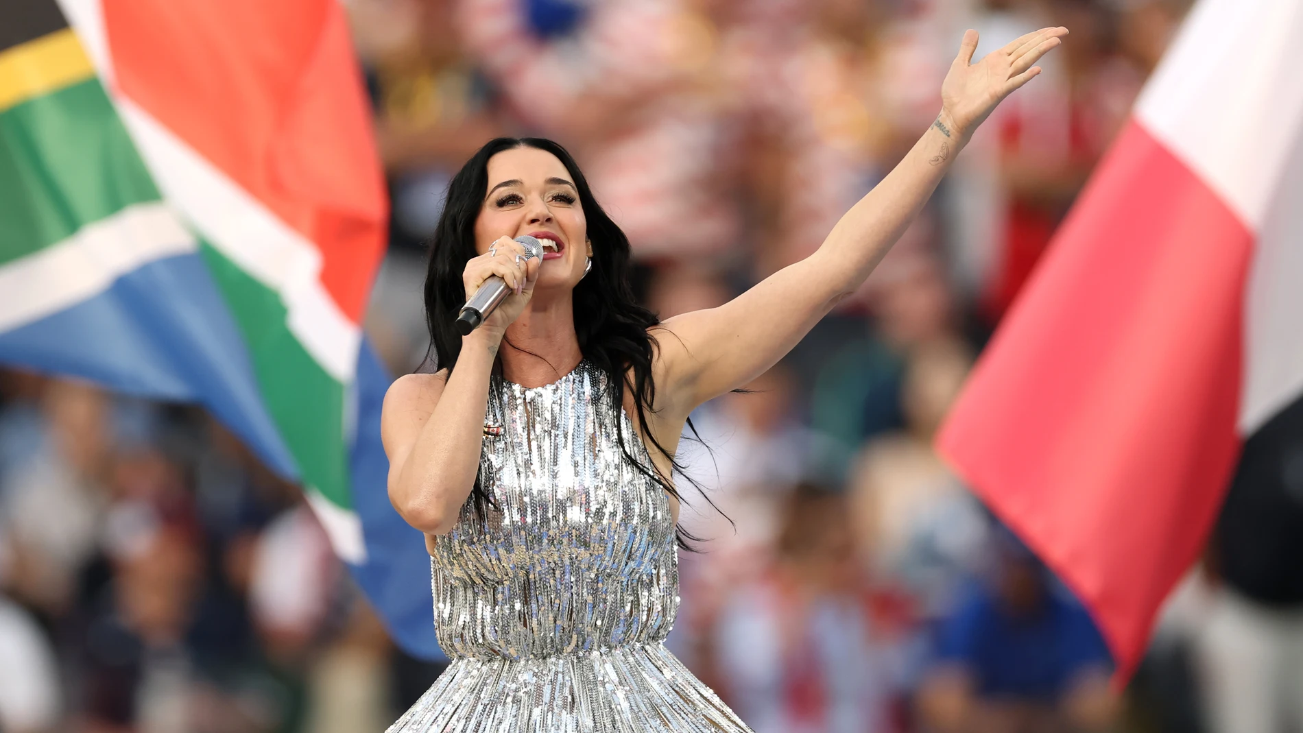 Katy Perry en la ceremonia de inauguración del Mundial 2026 en Estados Unidos Katy Perry en la ceremonia de inauguración del Mundial 2026 en Estados Unidos