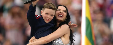 Tius Luka y Katy Perry en la inauguración del Mundial 2026 en Estados Unidos Tius Luka y Katy Perry en la inauguración del Mundial 2026 en Estados Unidos