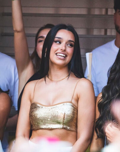 Marta Díaz en La Casita del concierto de Bad Bunny del 15 de junio