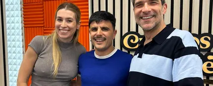 Rodrigo Cuevas con Eva Soriano y Nacho García en Cuerpos especiales Rodrigo Cuevas con Eva Soriano y Nacho García en Cuerpos especiales