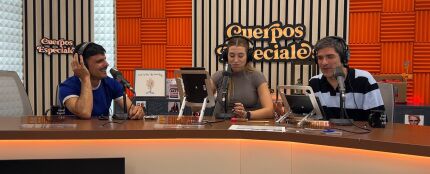 Rodrigo Cuevas, con Eva Soriano y Nacho Garc&iacute;a en 'Cuerpos especiales'
