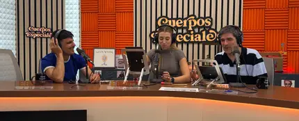 Rodrigo Cuevas, con Eva Soriano y Nacho García en 'Cuerpos especiales' Rodrigo Cuevas, con Eva Soriano y Nacho García en 'Cuerpos especiales'