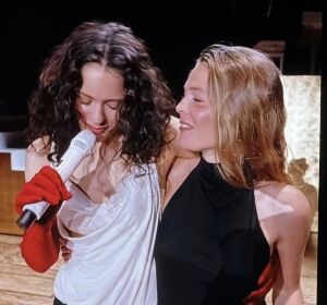 Rosalía y Maggie Rogers en Nueva York Rosalía y Maggie Rogers en Nueva York