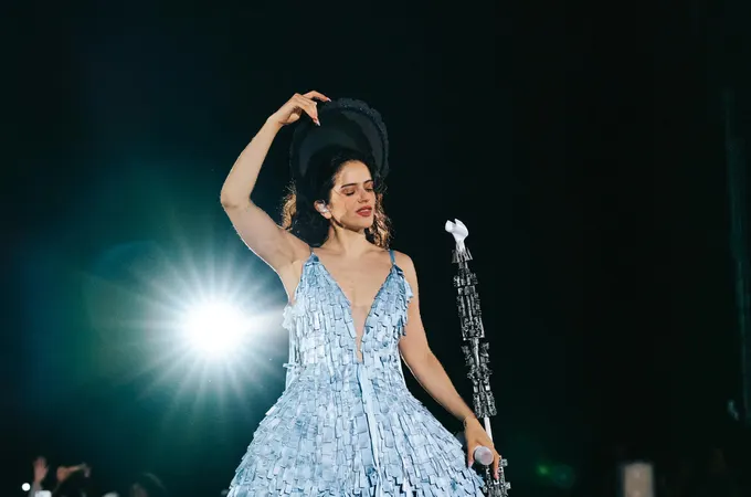 Rosalía, durante el concierto de LUX TOUR en Boston (EEUU) Rosalía, durante el concierto de LUX TOUR en Boston (EEUU)