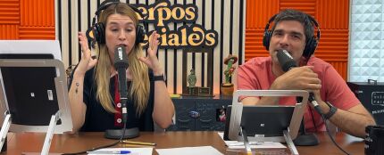Eva Soriano le grita a una nube en Cuerpos especiales Eva Soriano le grita a una nube en Cuerpos especiales
