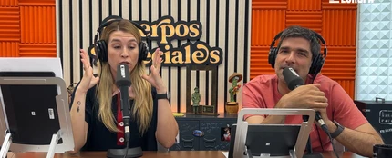 Eva Soriano le grita a una nube en Cuerpos especiales Eva Soriano le grita a una nube en Cuerpos especiales