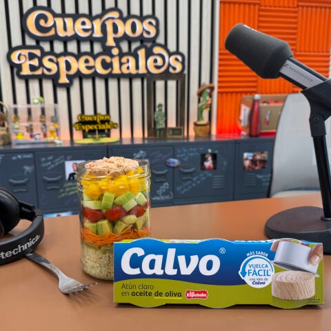 Ensalada de quinoa y atún claro Calvo en aceite de oliva