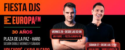 Ap&uacute;ntate a la Fiesta DJs Europa FM en Haro (La Rioja)