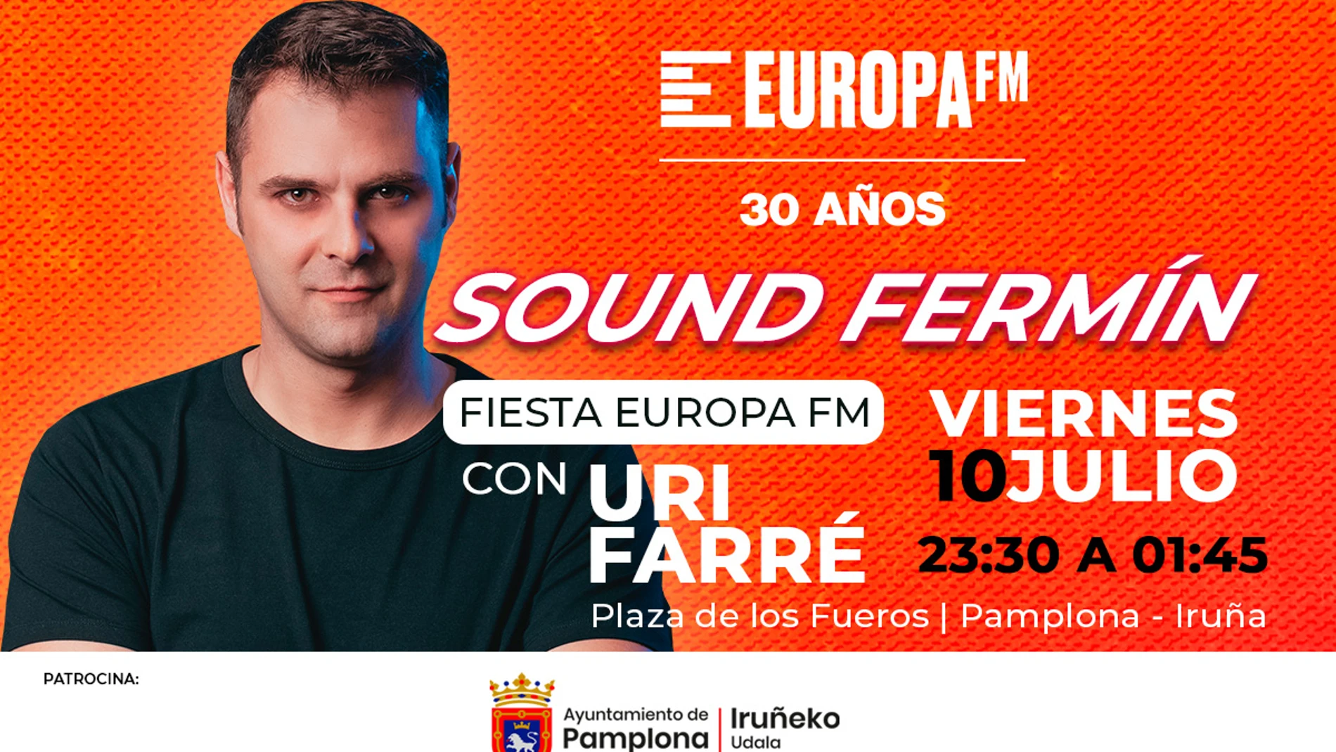 Celebra Sound Fermín 2026 con Uri Farré y Europa FM Celebra Sound Fermín 2026 con Uri Farré y Europa FM