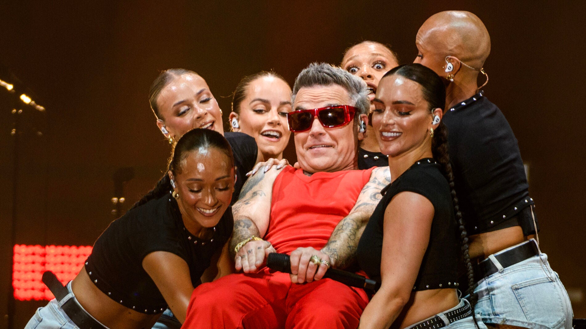 Robbie Williams en Sevilla