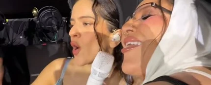 Rosalía canta con Mariana en San Diego Rosalía canta con Mariana en San Diego