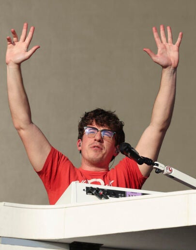 Charlie Puth, durante su concierto en Mad Cool 2026