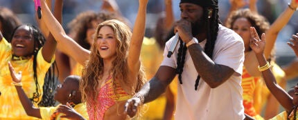 Shakira y Burna Boy, en la final del Mundial de f&uacute;tbol 2026