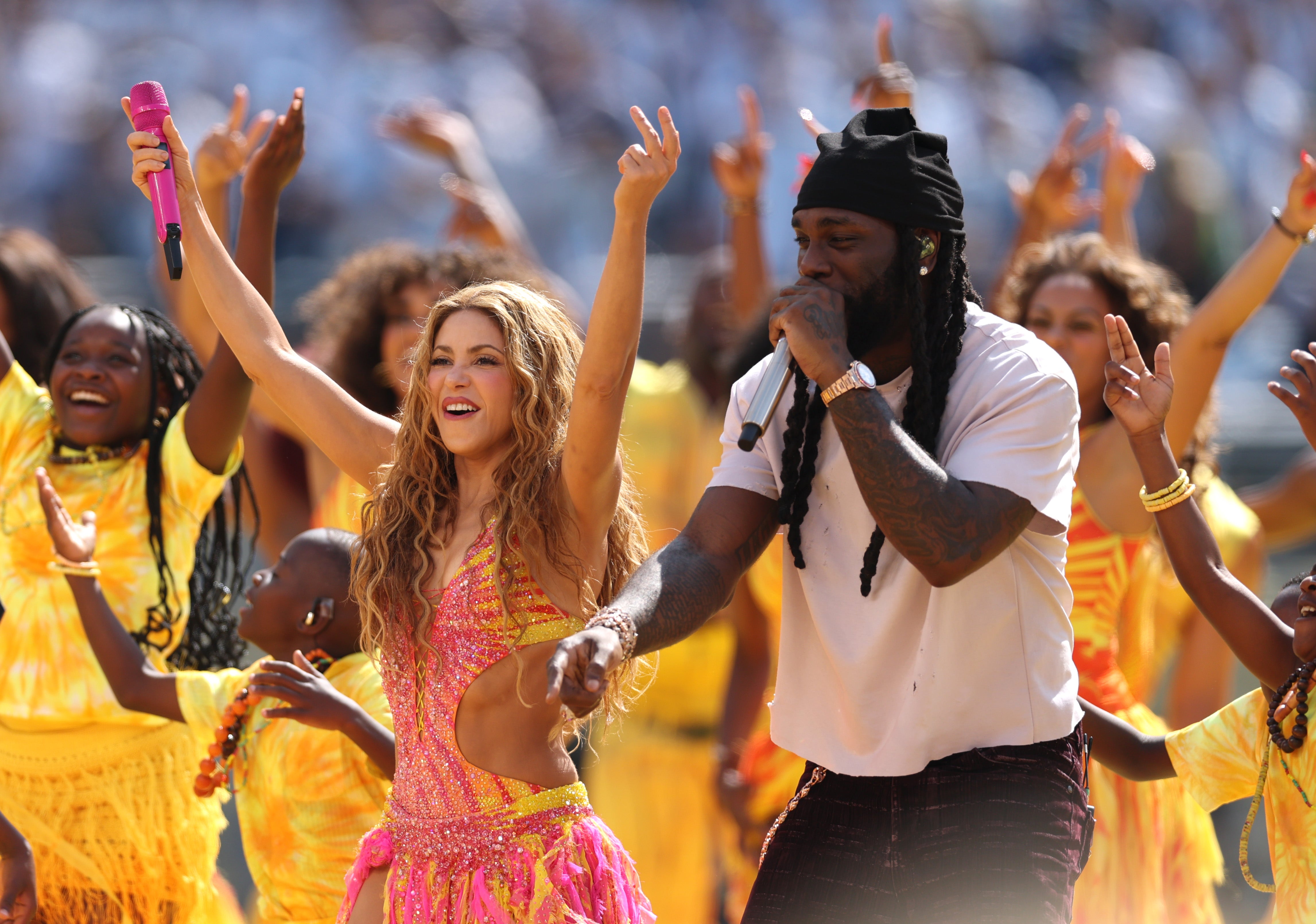 Shakira y Burna Boy, en la final del Mundial de fútbol 2026 Shakira y Burna Boy, en la final del Mundial de fútbol 2026