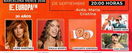 Europa FM La Mercè 2026 Europa FM La Mercè 2026