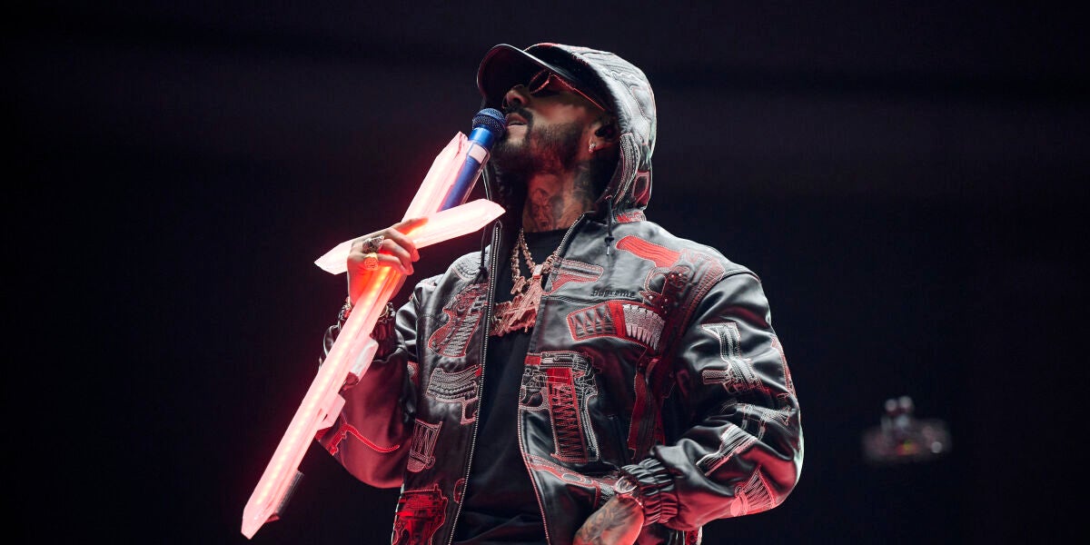 Anuel AA en La Velada del A&ntilde;o VI de Ibai