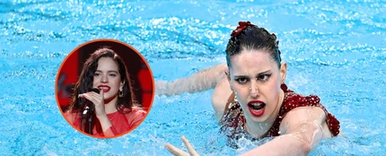 Montaje de Iris Tió en el Mundial 2025 y de Rosalía en los Premios Goya 2026 Montaje de Iris Tió en el Mundial 2025 y de Rosalía en los Premios Goya 2026