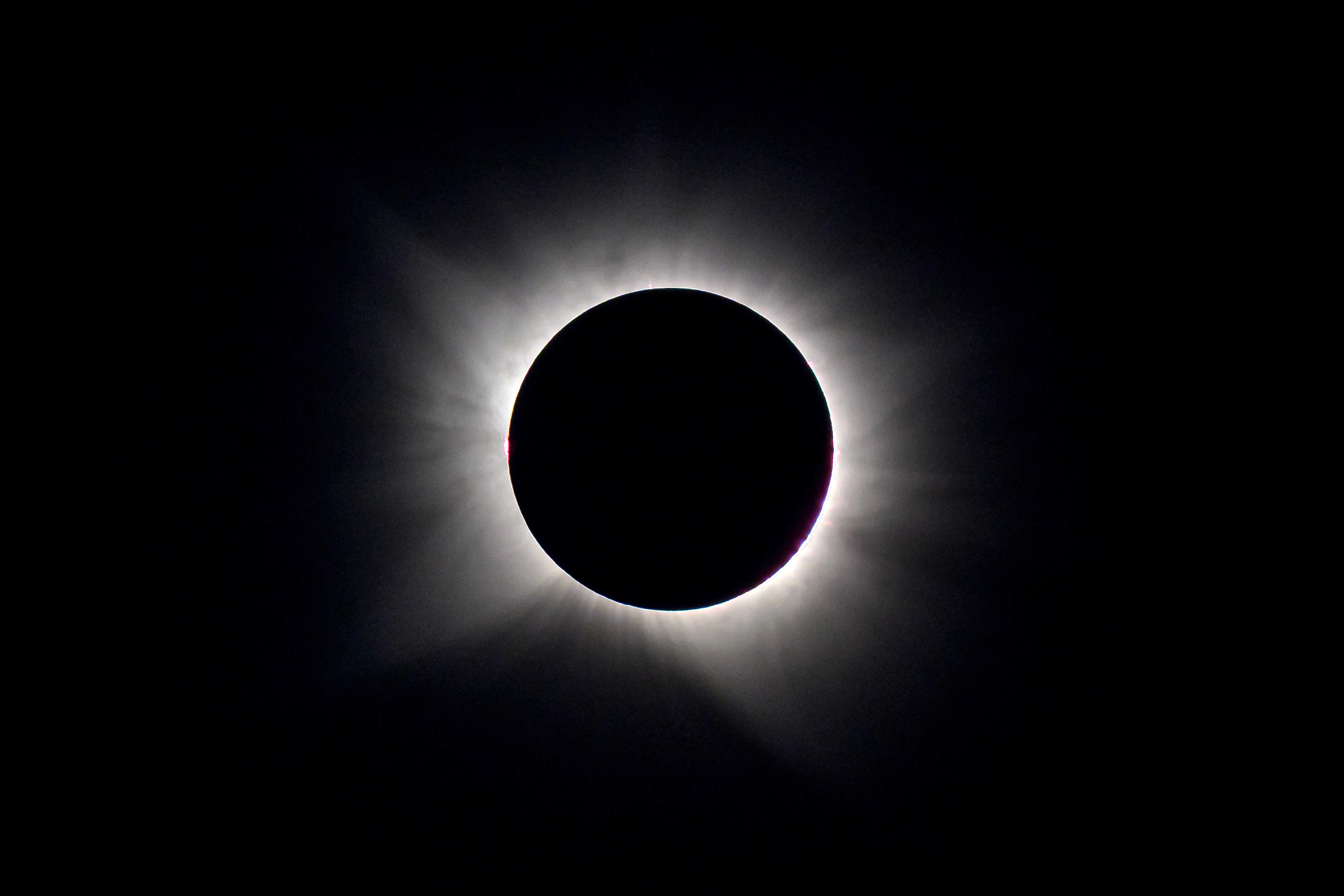 Le pidió matrimonio en el eclipse solar: "Después de toda oscuridad, siempre sale el sol"