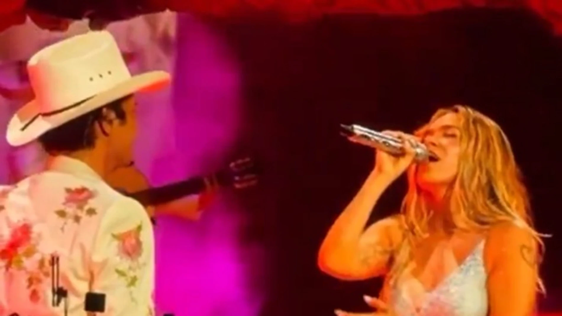 Bruno Mars y Karol G en Los Ángeles Bruno Mars y Karol G en Los Ángeles