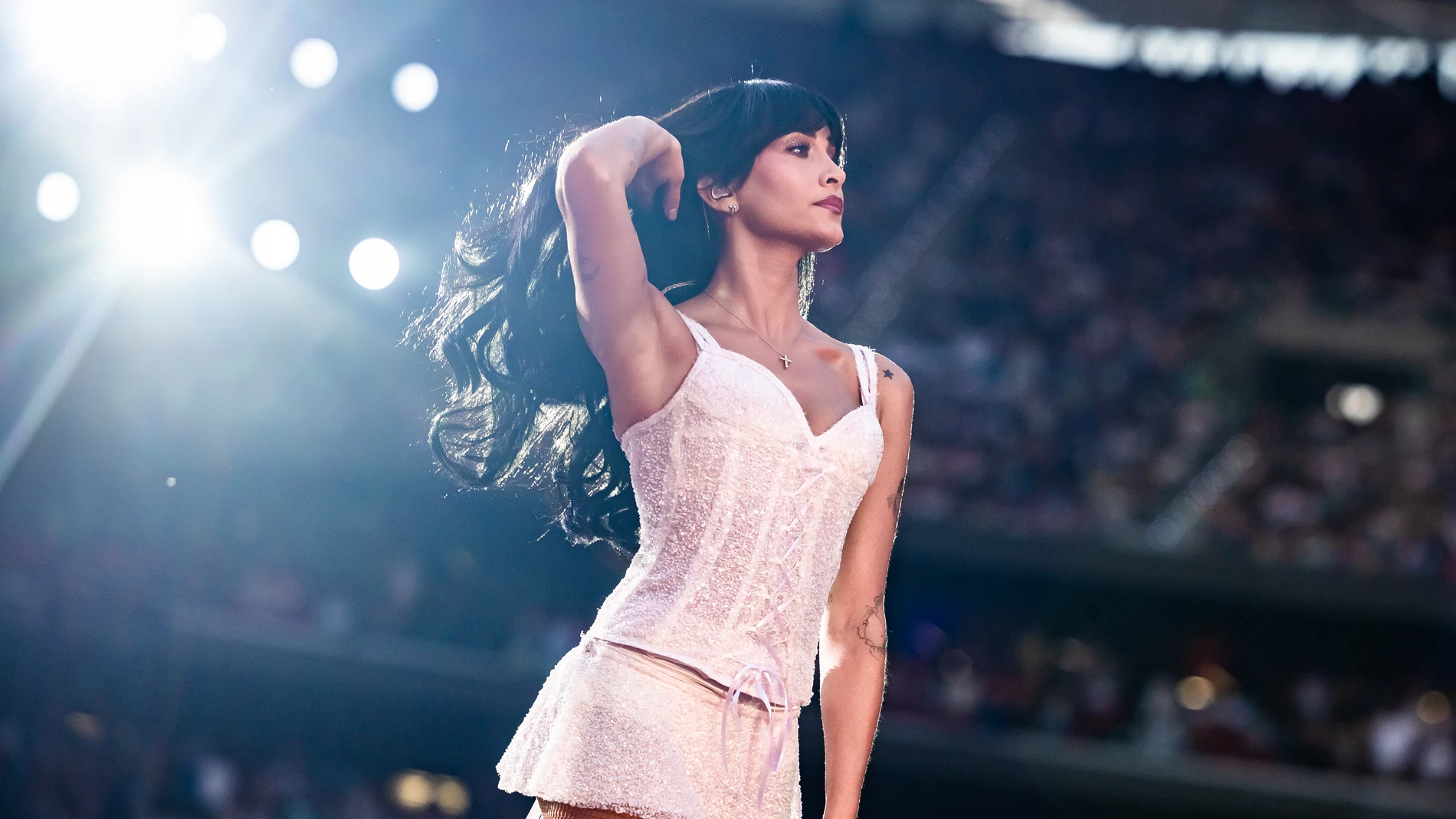Aitana en su concierto del Riyadh Air Metropolitano el 31 de julio de 2025 Aitana en su concierto del Riyadh Air Metropolitano el 31 de julio de 2025