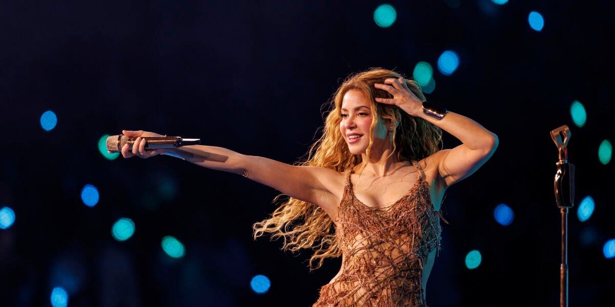 Shakira en el 'Las Mujeres Ya No Lloran World Tour'