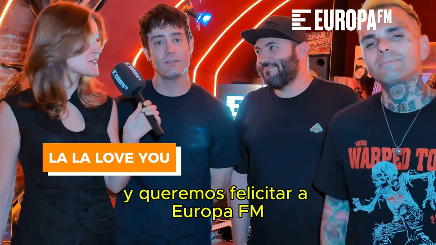 La La Love You, Naiara, Nil Moliner, Veintiuno y Teddy Swims felicitan a Europa FM La La Love You, Naiara, Nil Moliner, Veintiuno y Teddy Swims felicitan a Europa FM