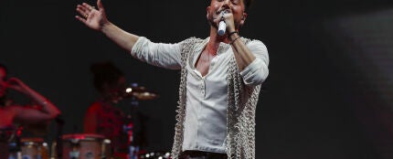 Manuel Carrasco, el 27 de junio en el Iberdrola Music Festival en Madrid.