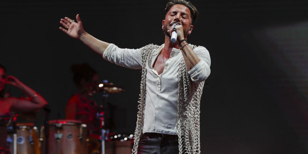 Manuel Carrasco, el 27 de junio en el Iberdrola Music Festival en Madrid.