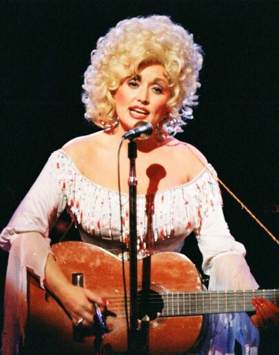 Dolly Parton, en una imagen de 1983.