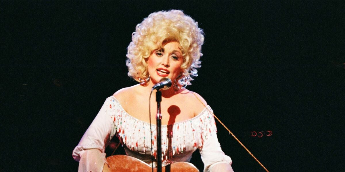 Dolly Parton, en una imagen de 1983.