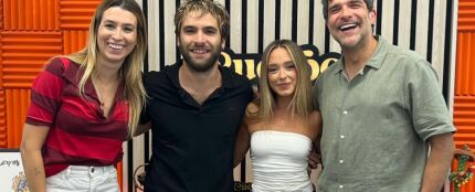 Ricardo Gómez y Lucía de la Fuente, con Eva Soriano y Nacho García en 'Cuerpos especiales'. Ricardo Gómez y Lucía de la Fuente, con Eva Soriano y Nacho García en 'Cuerpos especiales'.