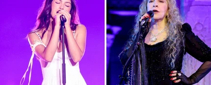 Olivia Rodrigo y Stevie Nicks cantaron 'Landslide' en el festival Daisy Chain Fields. Olivia Rodrigo y Stevie Nicks cantaron 'Landslide' en el festival Daisy Chain Fields.
