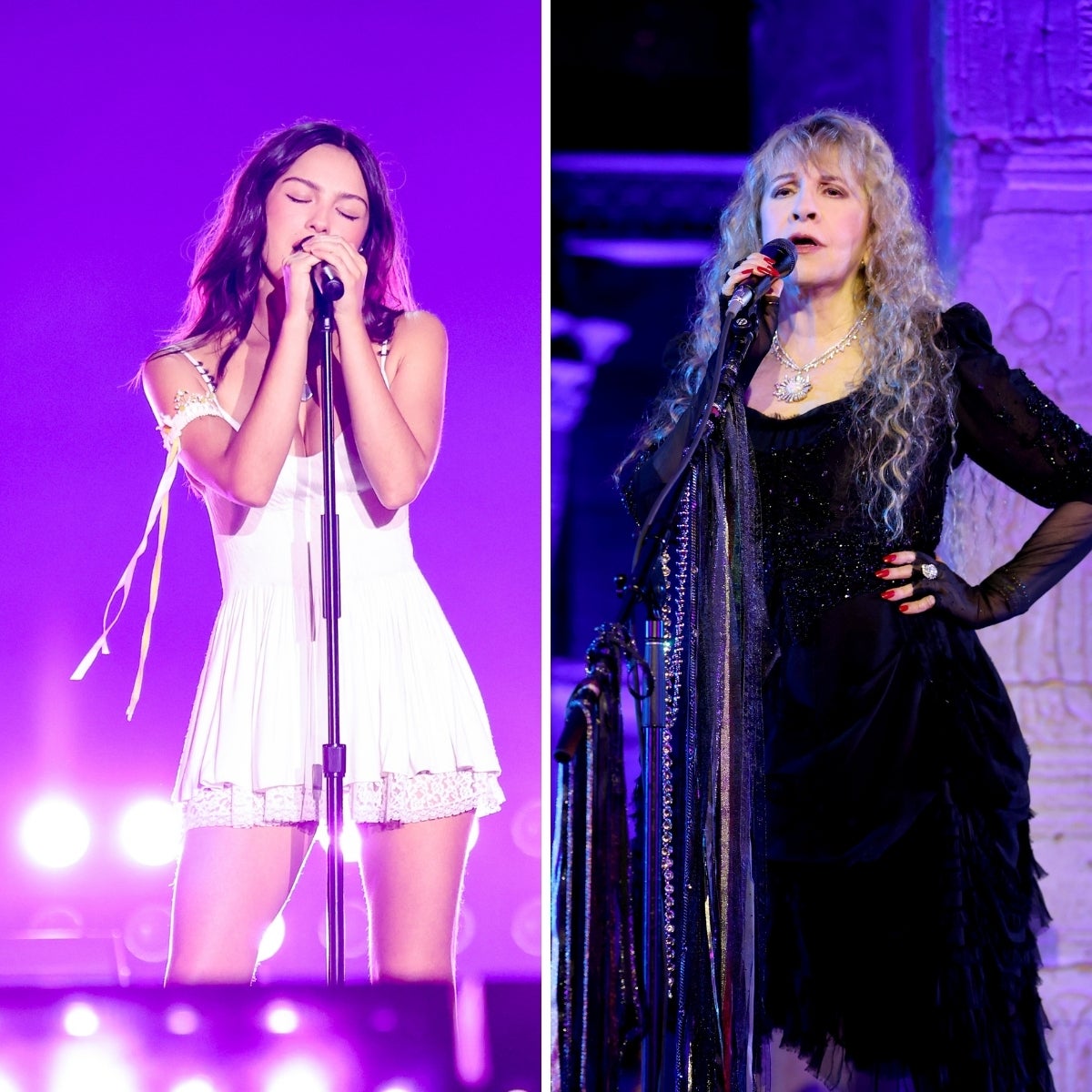 Olivia Rodrigo y Stevie Nicks cantaron 'Landslide' en el festival Daisy Chain Fields. Olivia Rodrigo y Stevie Nicks cantaron 'Landslide' en el festival Daisy Chain Fields.