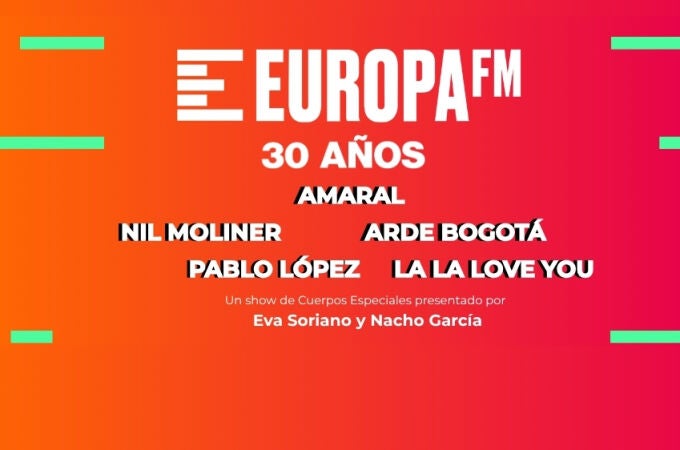 30 años Europa FM