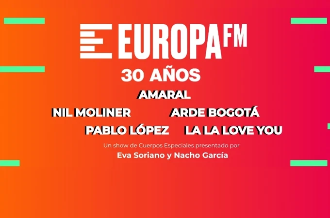 30 años Europa FM 30 años Europa FM