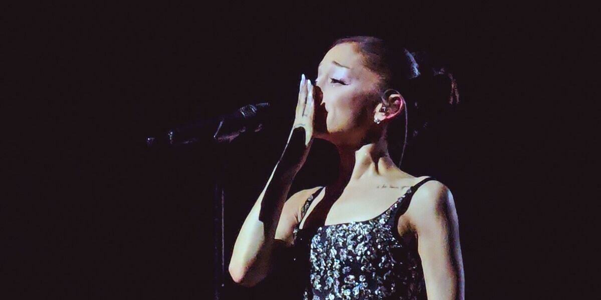 Ariana Grande durante su gira 'The Eternal Sunshine Tour'