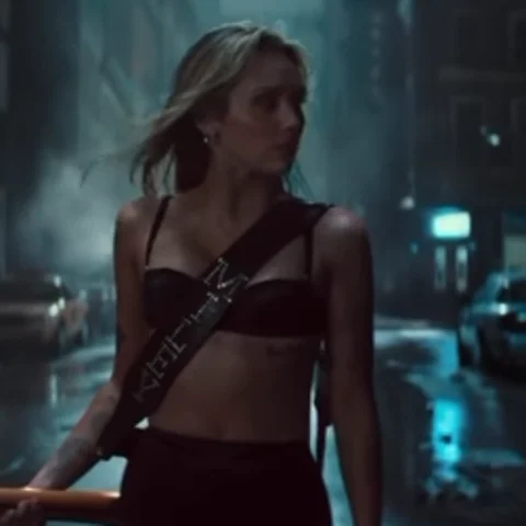 Miley Cyrus en el teaser del single 'Bass Persuades' Miley Cyrus en el teaser del single 'Bass Persuades'