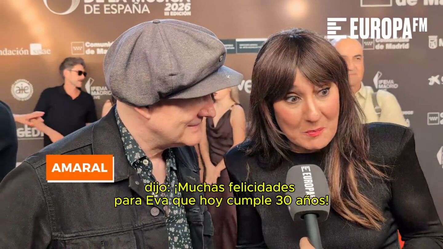 Viva Suecia, Amaral y Nil Moliner recuerdan c&oacute;mo fue llegar a los 30 por el cumplea&ntilde;os de Europa FM