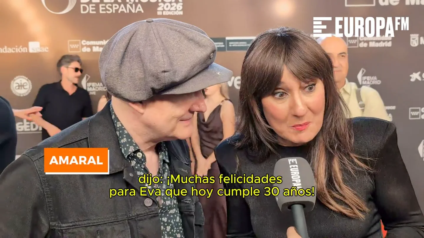 Viva Suecia, Amaral y Nil Moliner recuerdan cómo fue llegar a los 30 por el cumpleaños de Europa FM Viva Suecia, Amaral y Nil Moliner recuerdan cómo fue llegar a los 30 por el cumpleaños de Europa FM