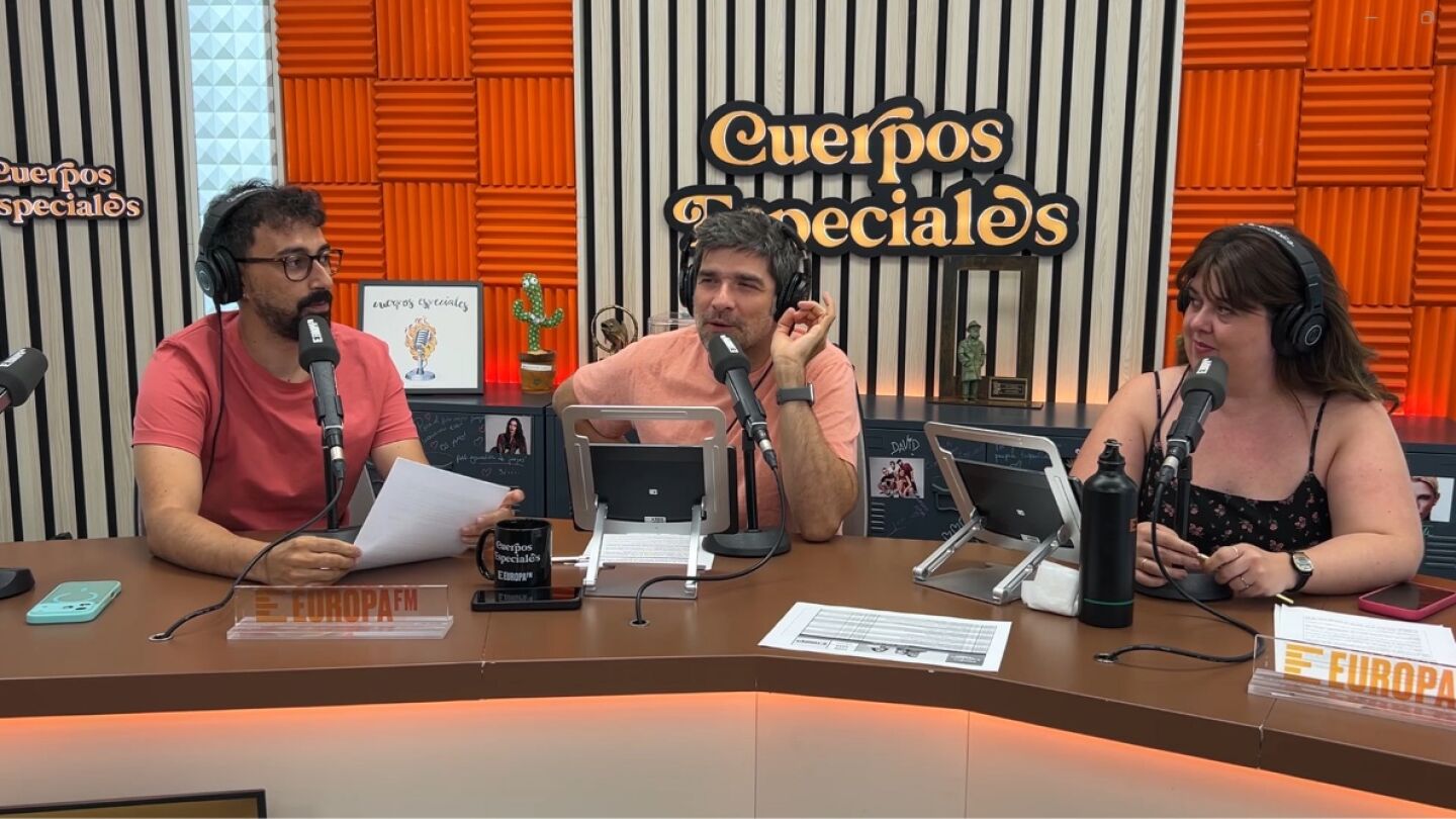 Bertus, Nacho García y Lalachus en 'Cuerpos especiales'